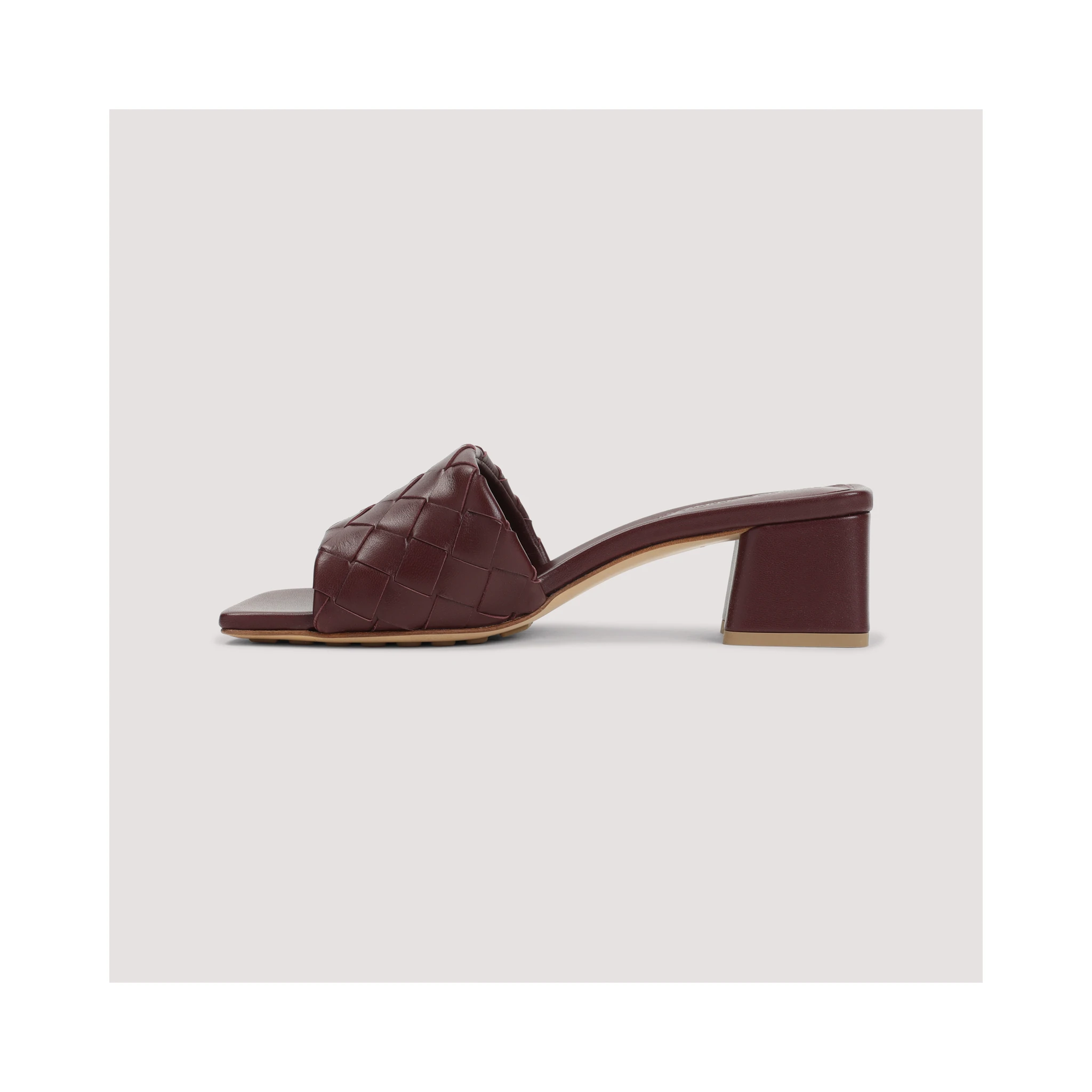 Bottega Veneta Kitten Heel Mule Sandal