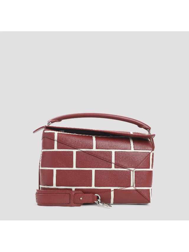 Loewe Puzzle Edge Large Brick Bag