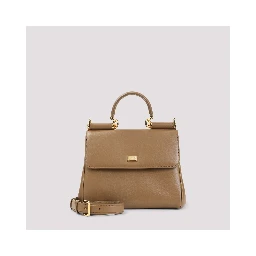 Dolce & Gabbana Sicily Soft Calf Leather Handbag