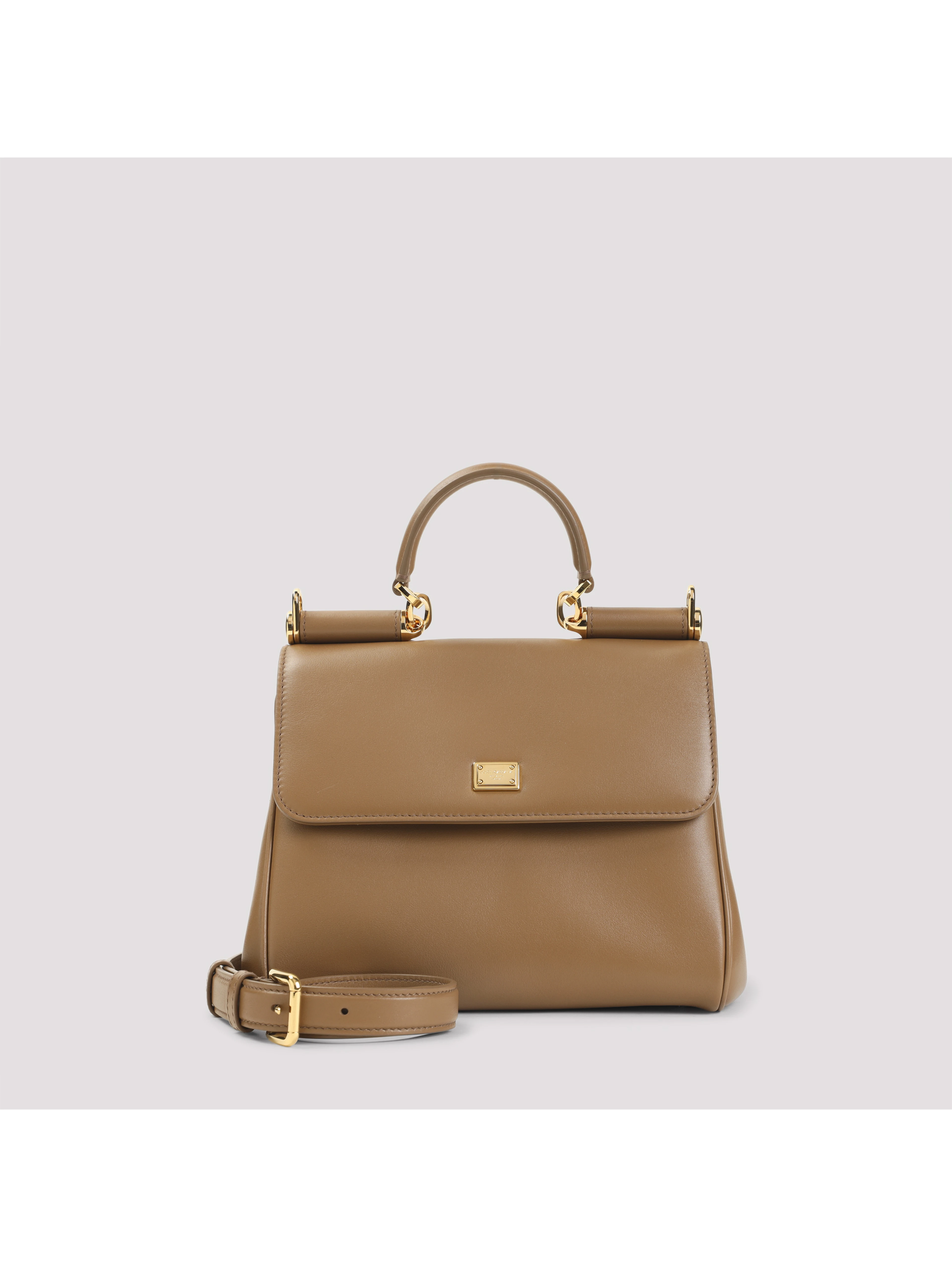 Dolce & Gabbana Sicily Soft Calf Leather Handbag