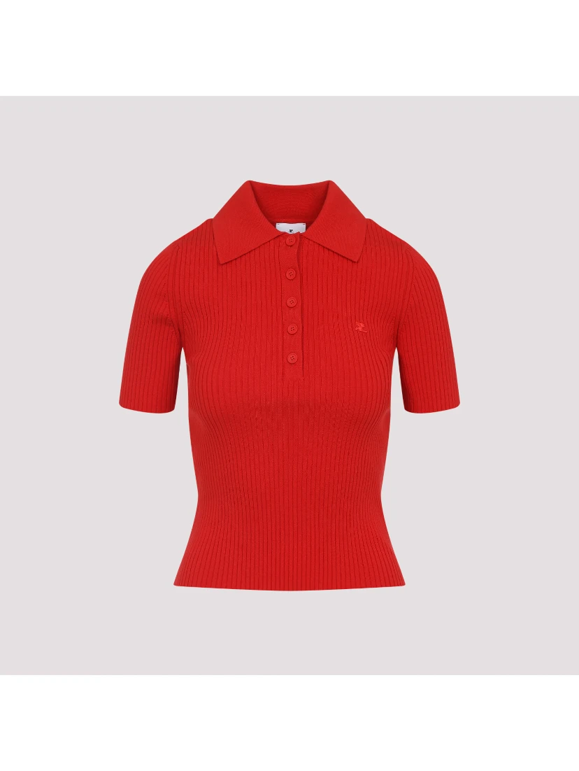 Courreges Signature Polo