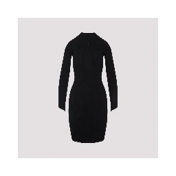 Courreges Circle Rib Mini Dress