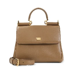 Dolce & Gabbana Sicily Soft Calf Leather Handbag