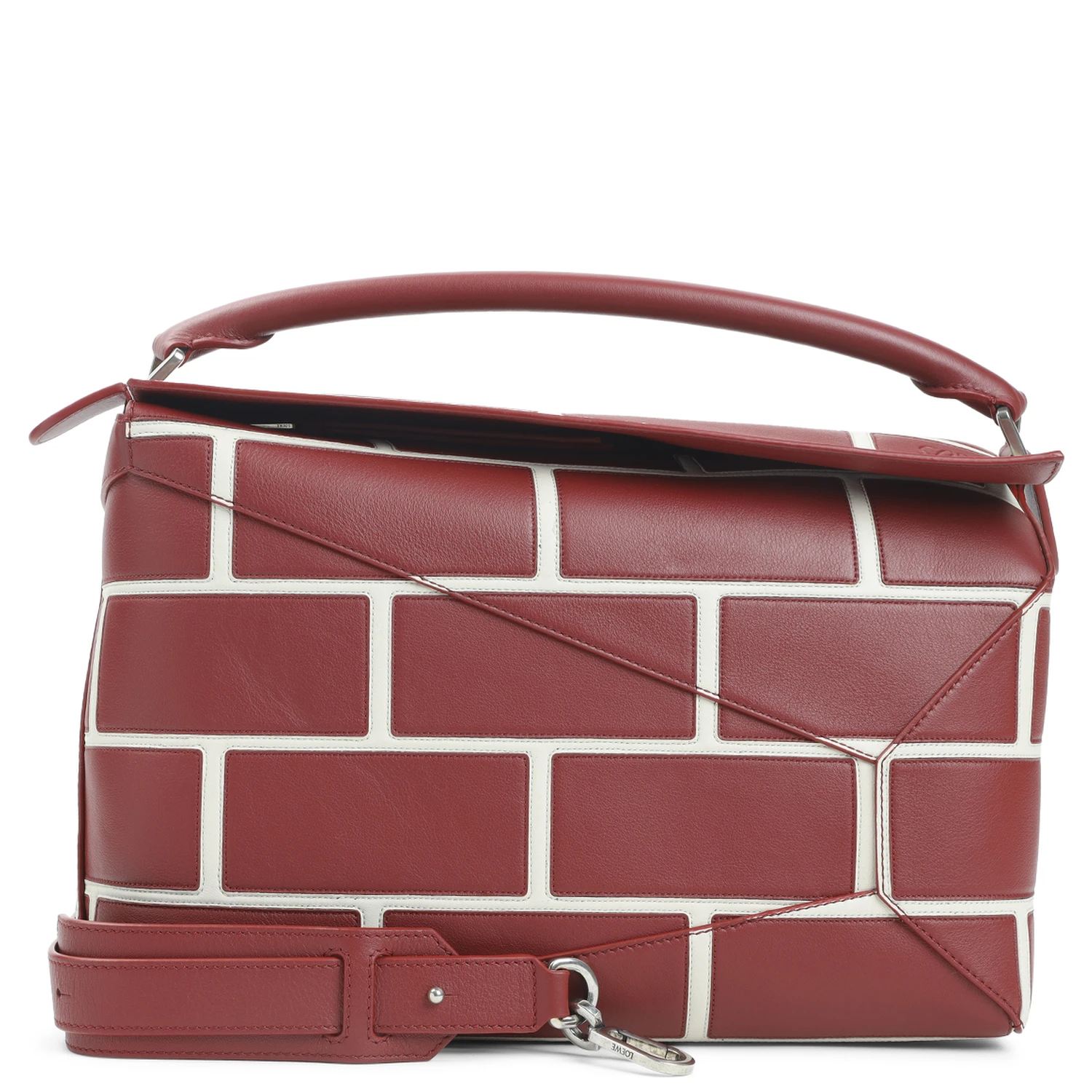 Loewe Puzzle Edge Large Brick Bag