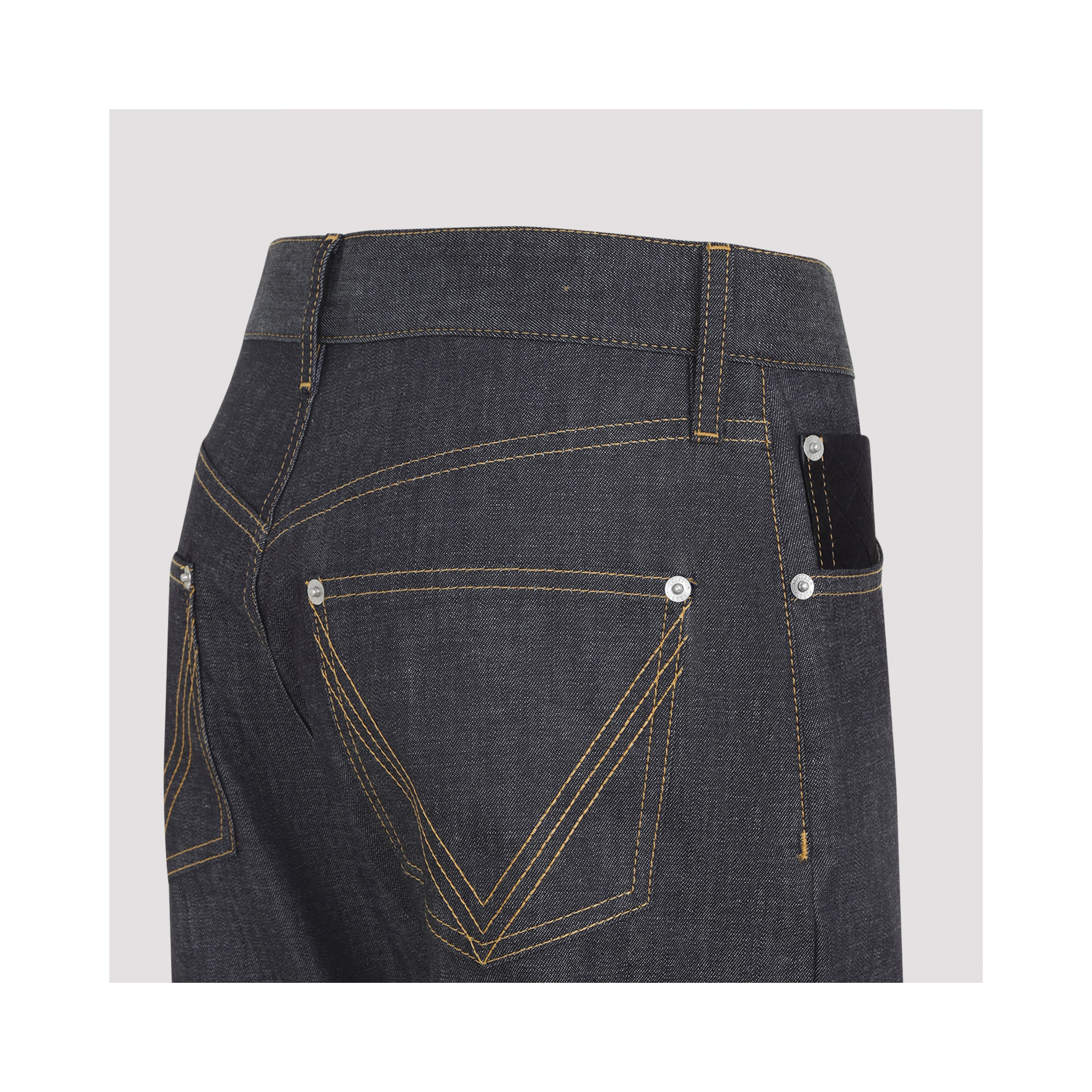 Bottega Veneta Intrecciato Pocket Jeans
