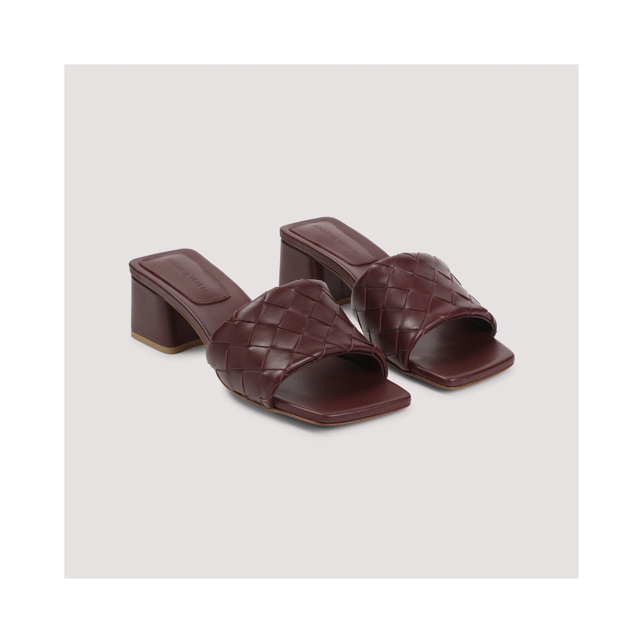 Bottega Veneta Kitten Heel Mule Sandal