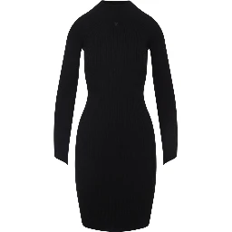 Courreges Circle Rib Mini Dress