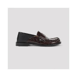 Loewe Campo Flap Back Loafers