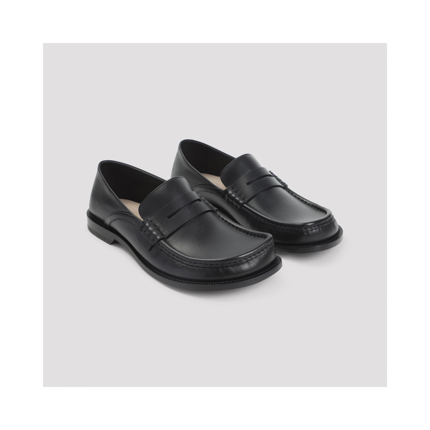 Loewe Campo Flap Back Loafers