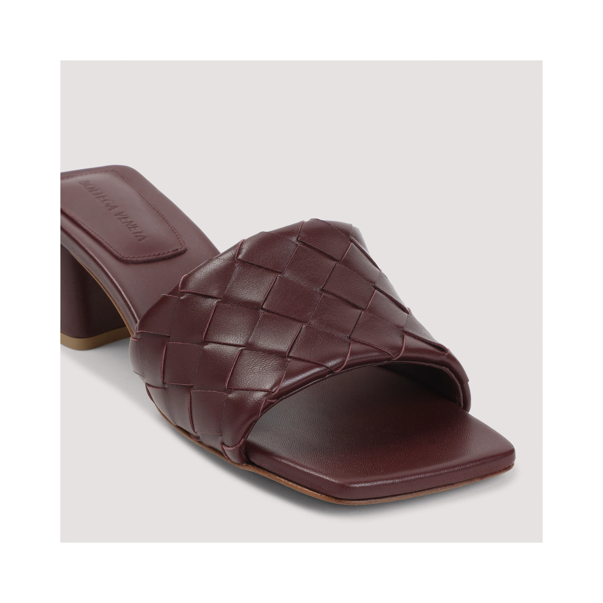 Bottega Veneta Kitten Heel Mule Sandal
