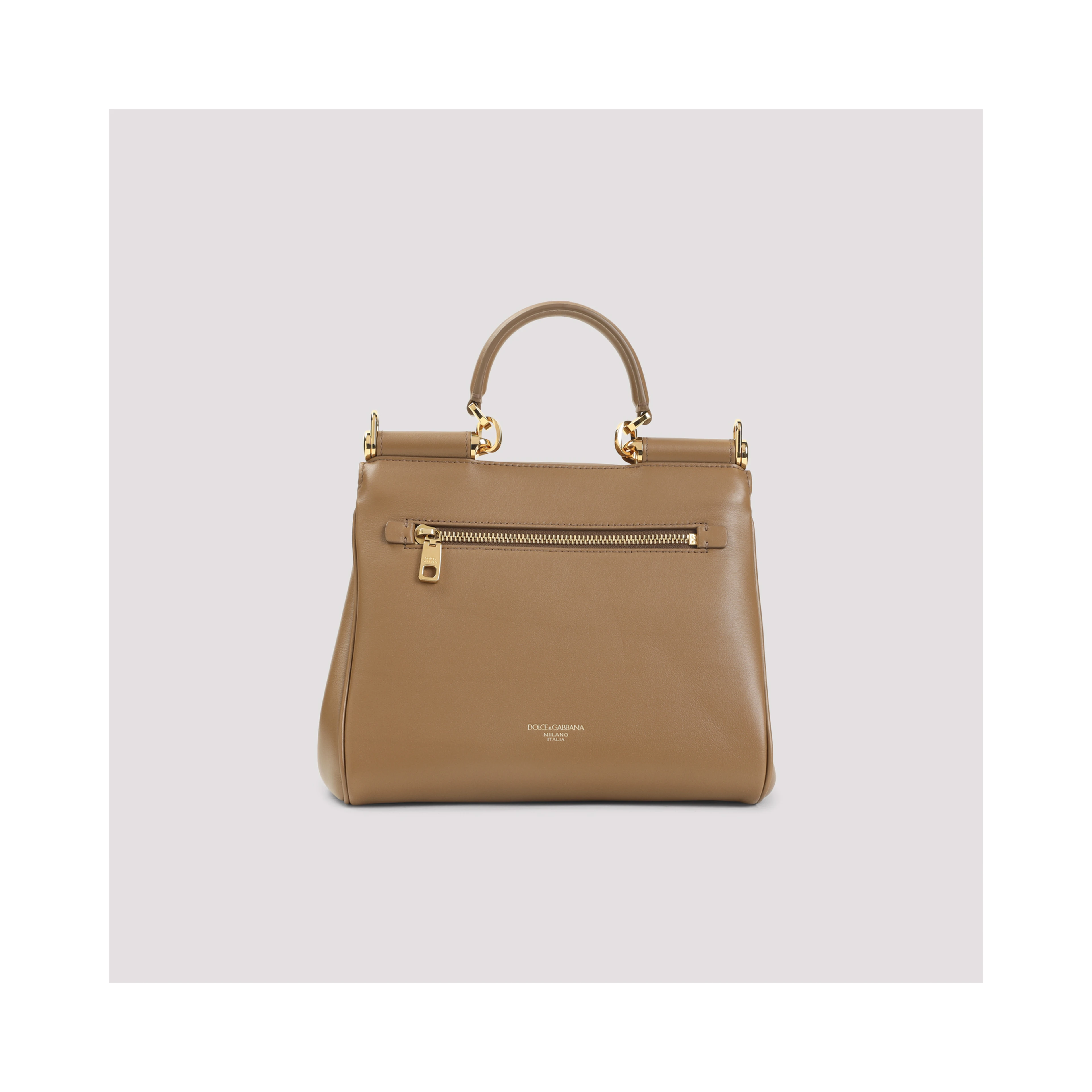 Dolce & Gabbana Sicily Soft Calf Leather Handbag