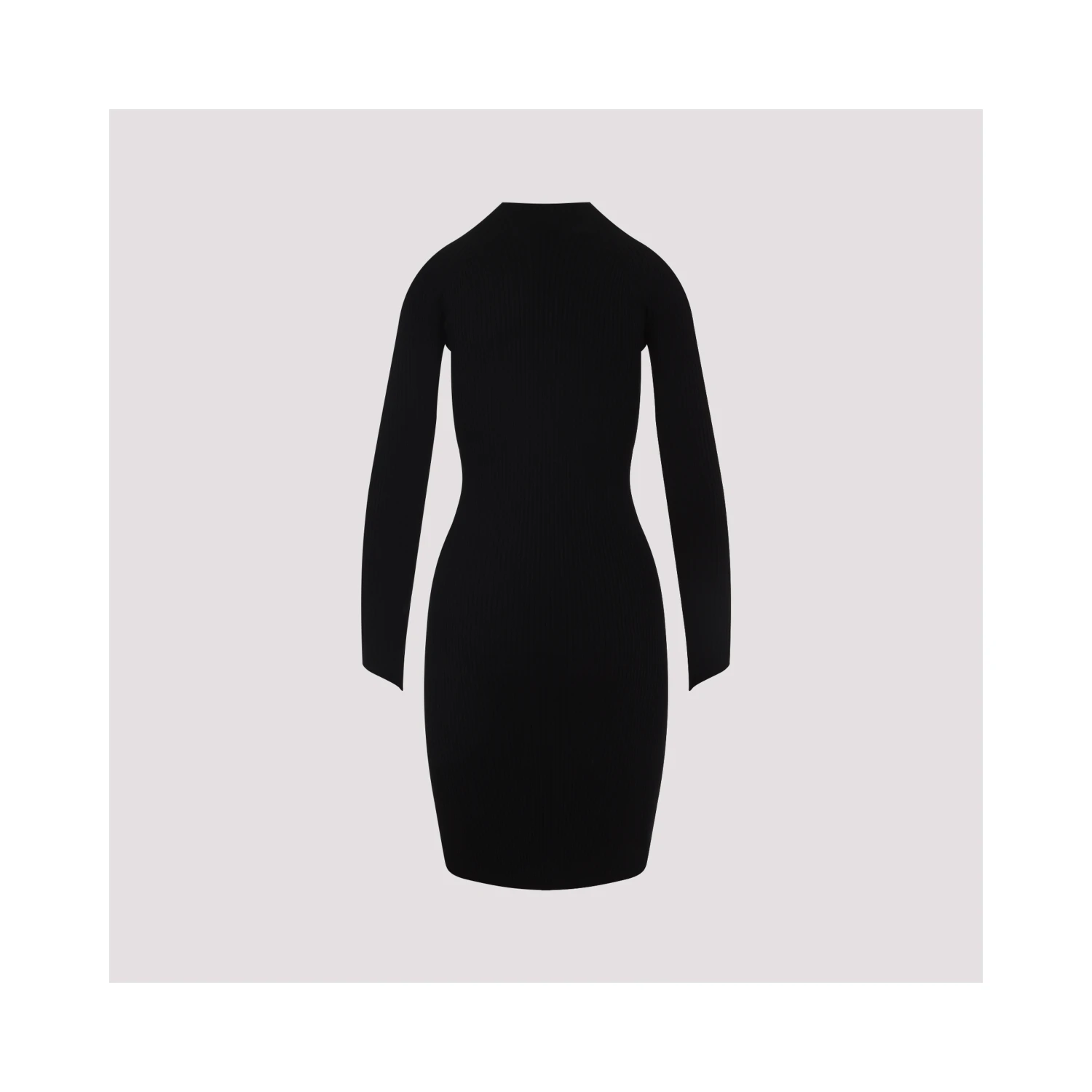 Courreges Circle Rib Mini Dress