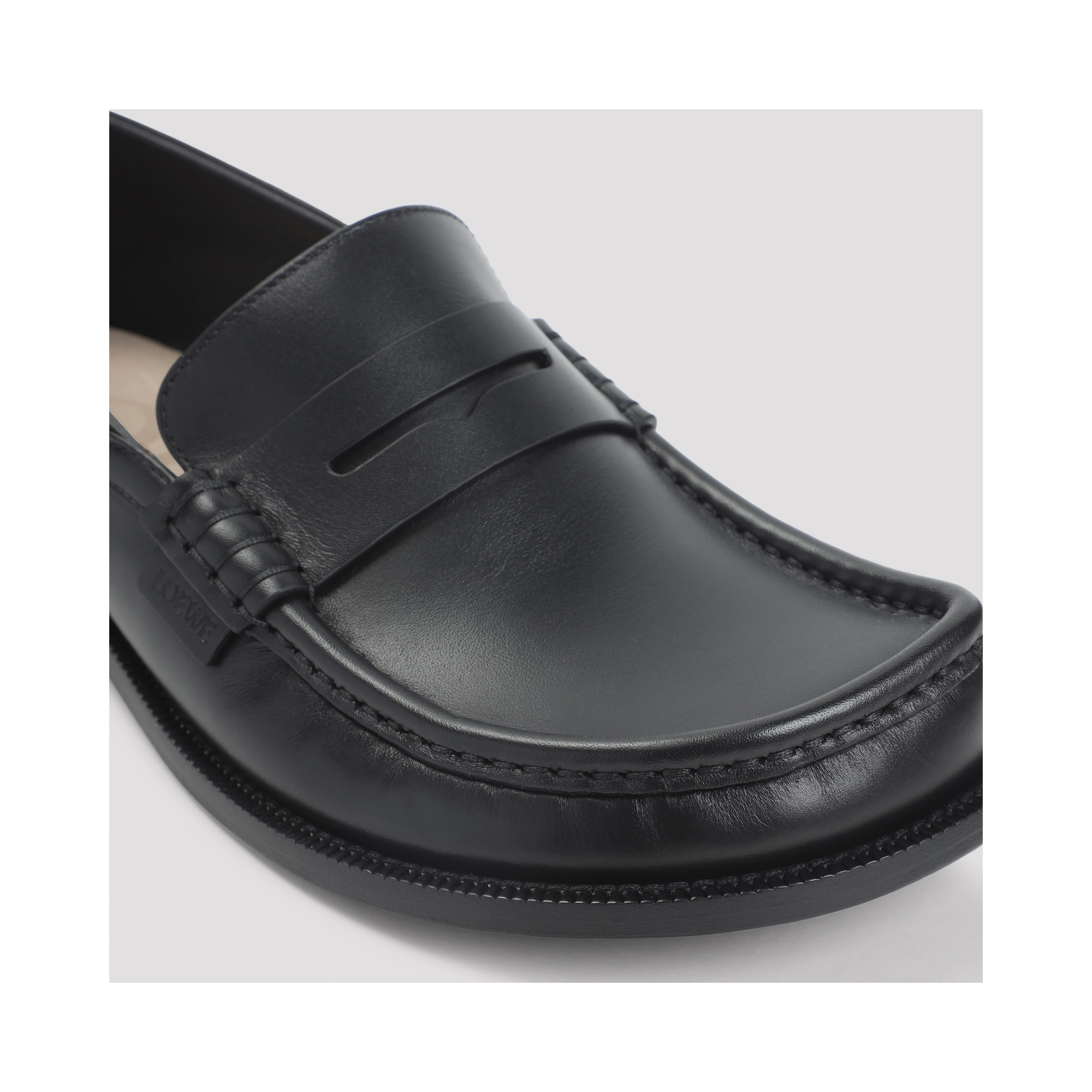 Loewe Campo Flap Back Loafers
