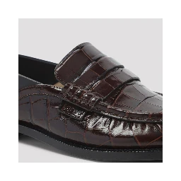 Loewe Campo Flap Back Loafers