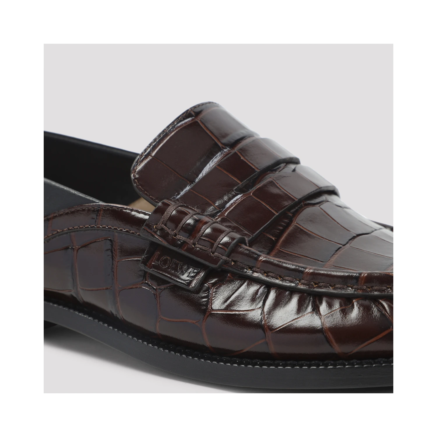 Loewe Campo Flap Back Loafers
