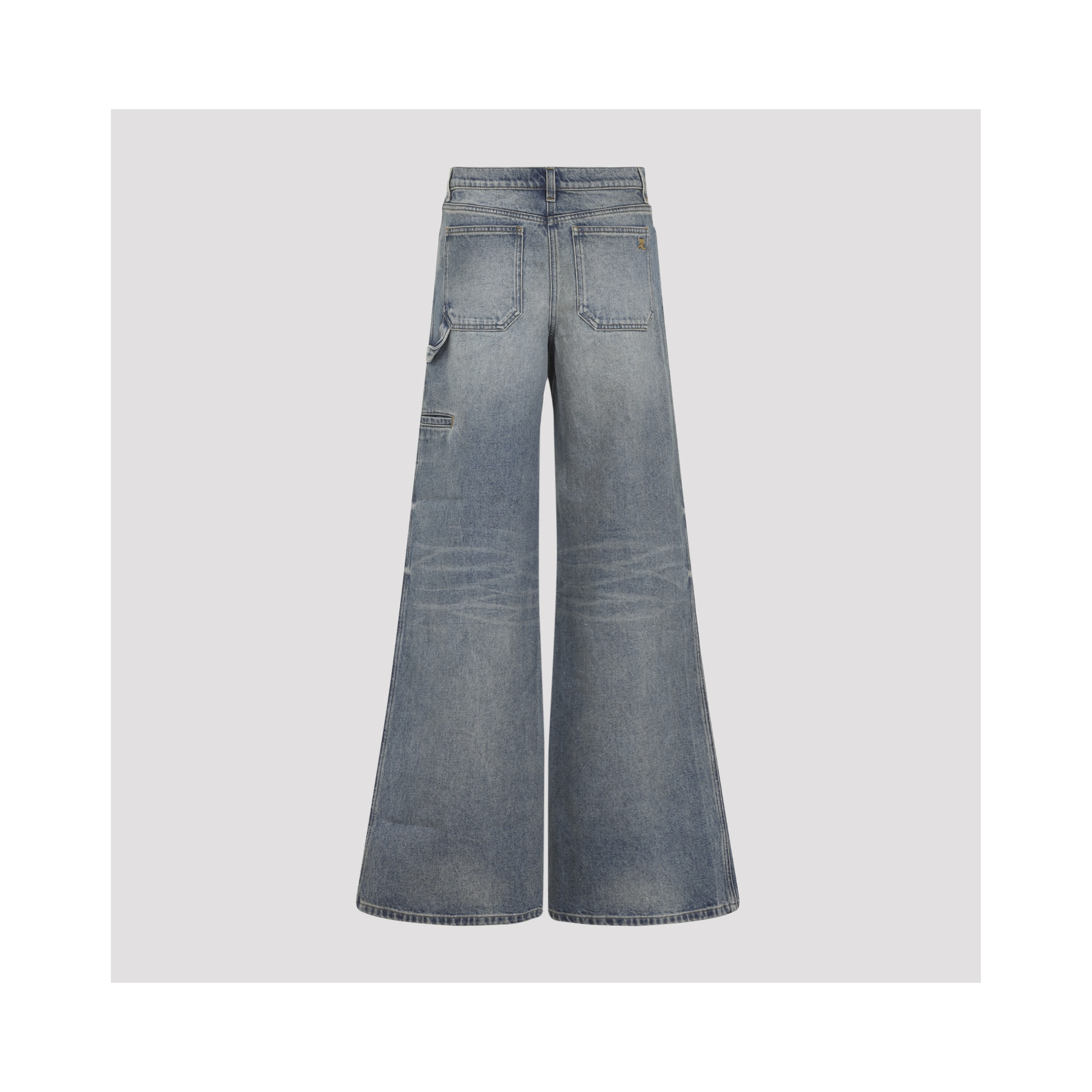 Courreges Baggy Hammer Jeans