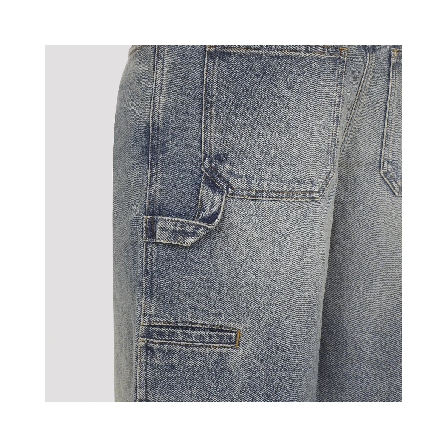 Courreges Baggy Hammer Jeans