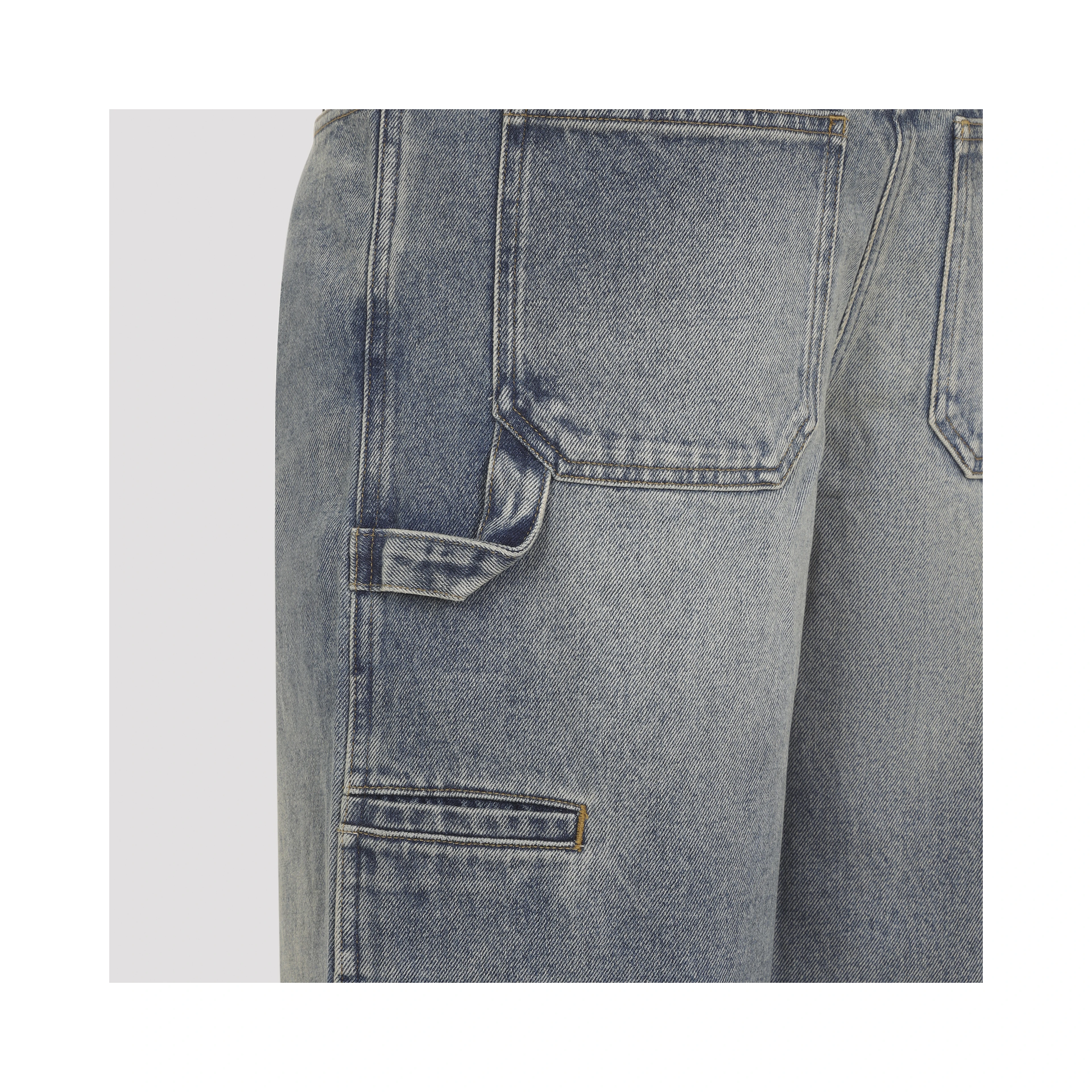 Courreges Baggy Hammer Jeans