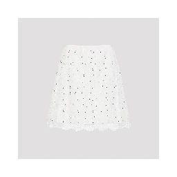Giambattista Valli Cotton Mini Skirt