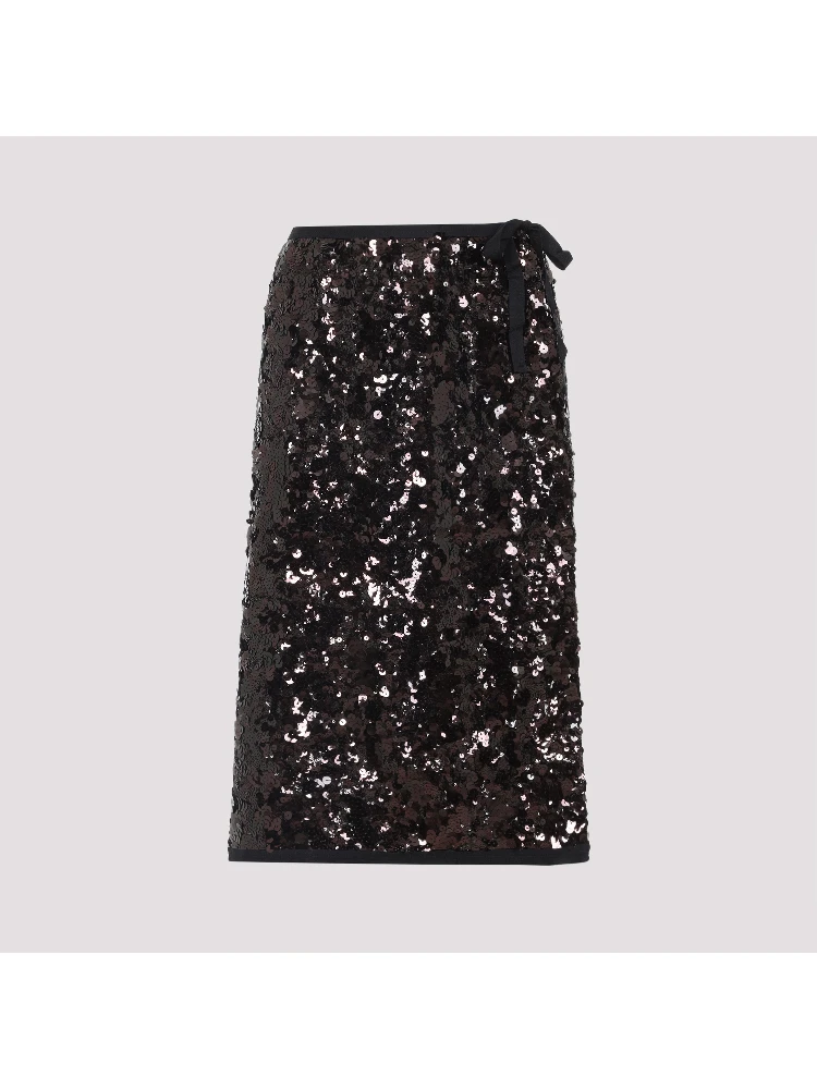 Prada Polyamide Midi Skirt