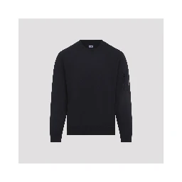 DIAGONAL RAISED FLEECE CREWNECK