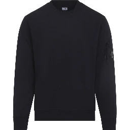 DIAGONAL RAISED FLEECE CREWNECK