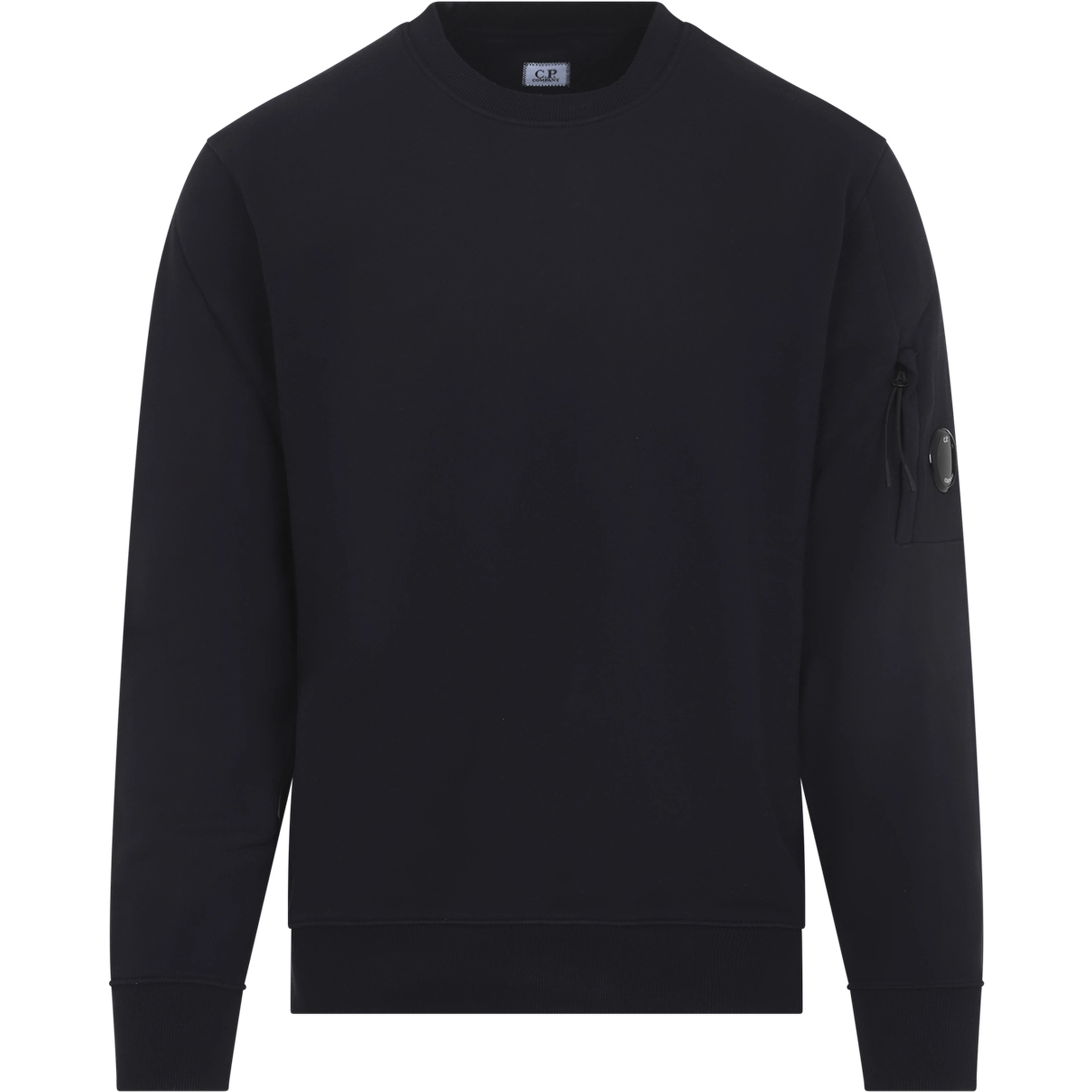 DIAGONAL RAISED FLEECE CREWNECK