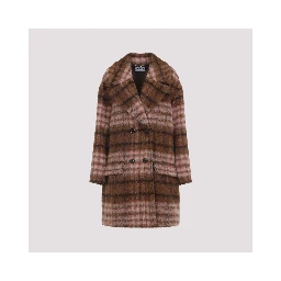 Moschino Check Coat