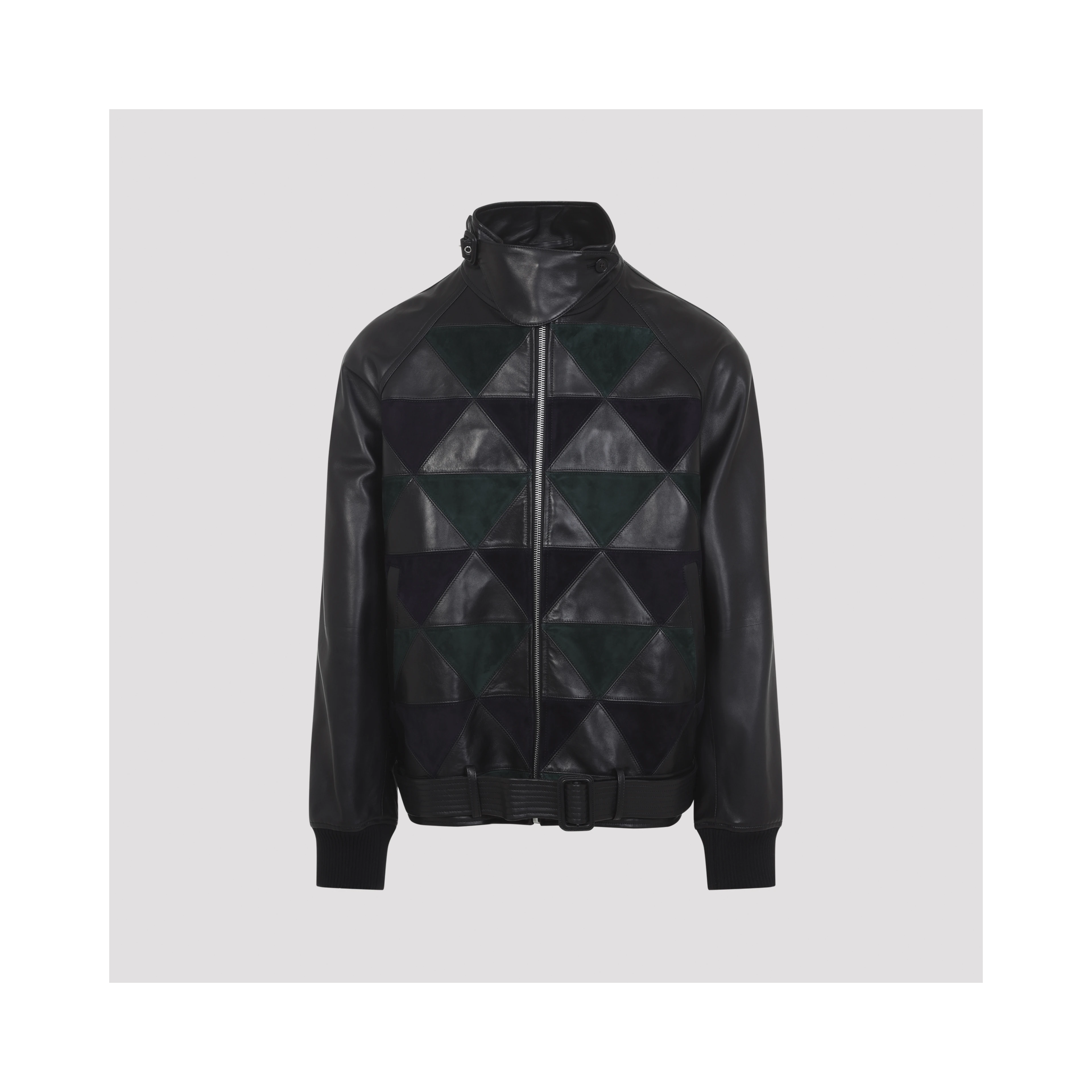Lanvin Intarsia Bomber Jacket