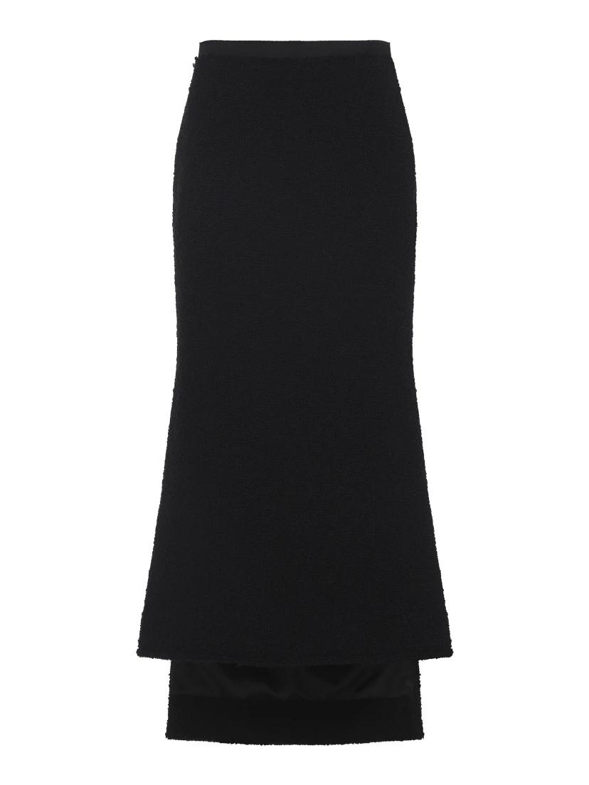 Lanvin Asymmetric Straight-fit Skirt