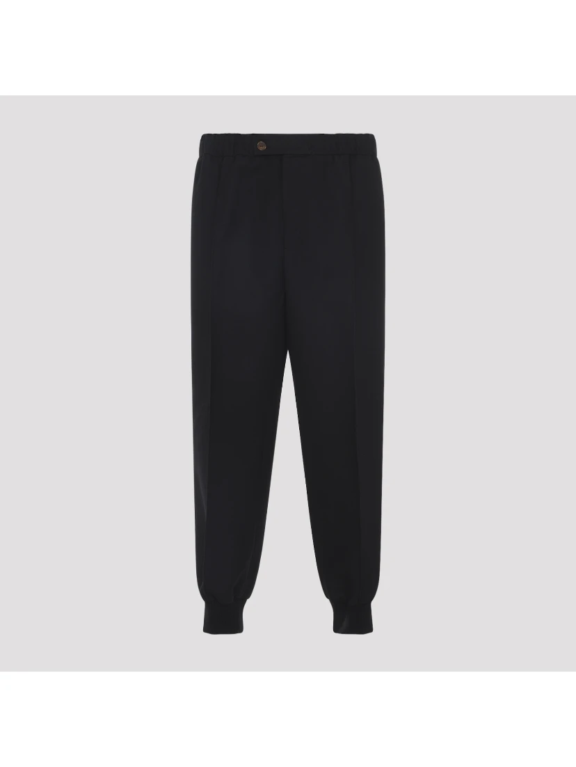 Lanvin Virgin Wool Track Pants