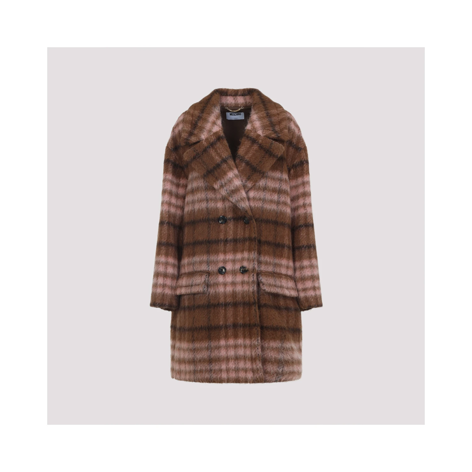 Moschino Check Coat