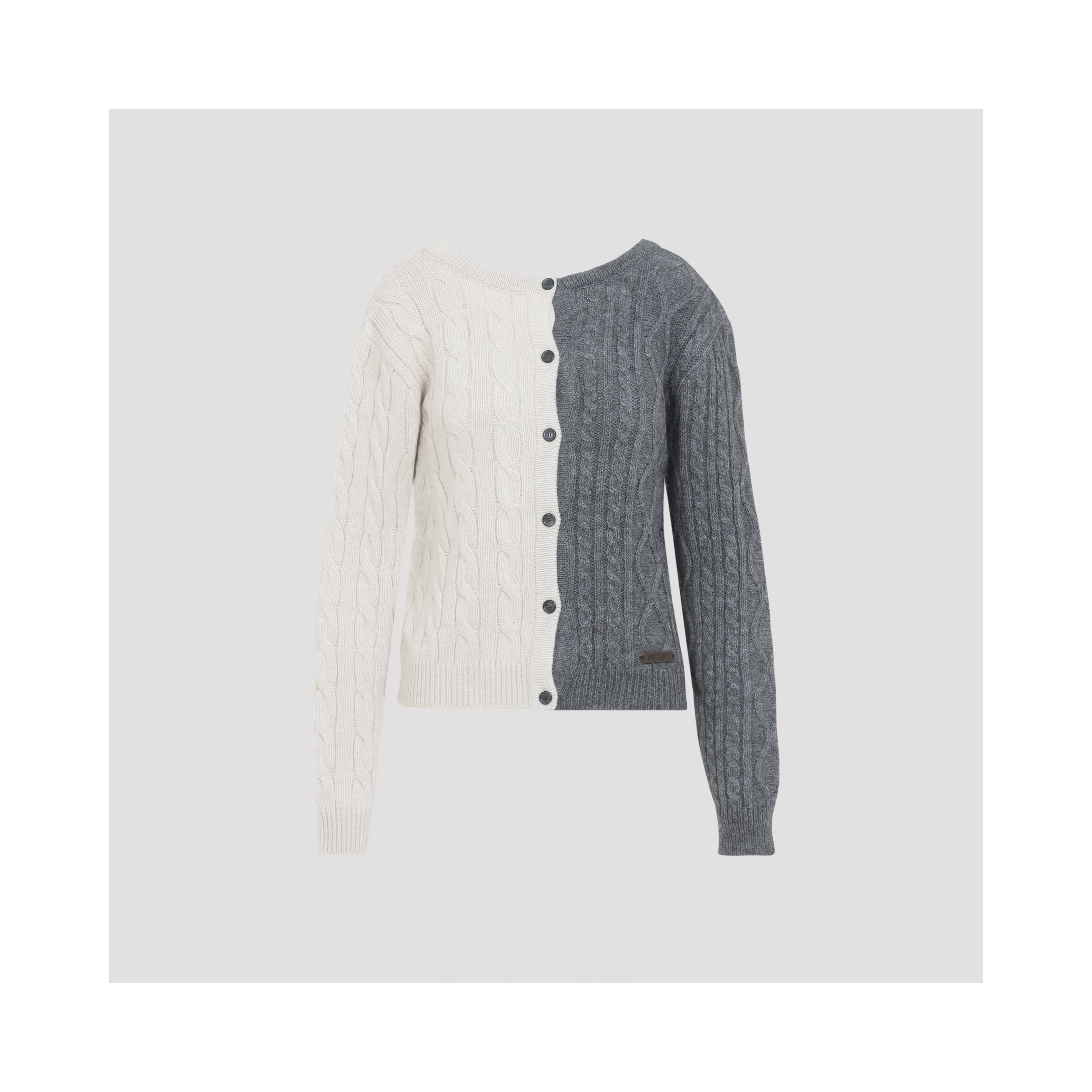 Moschino Bicolor Cardigan