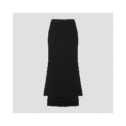Lanvin Asymmetric Straight-fit Skirt