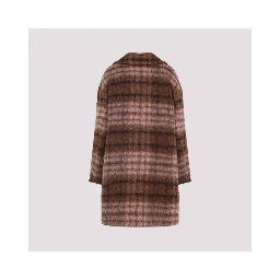 Moschino Check Coat