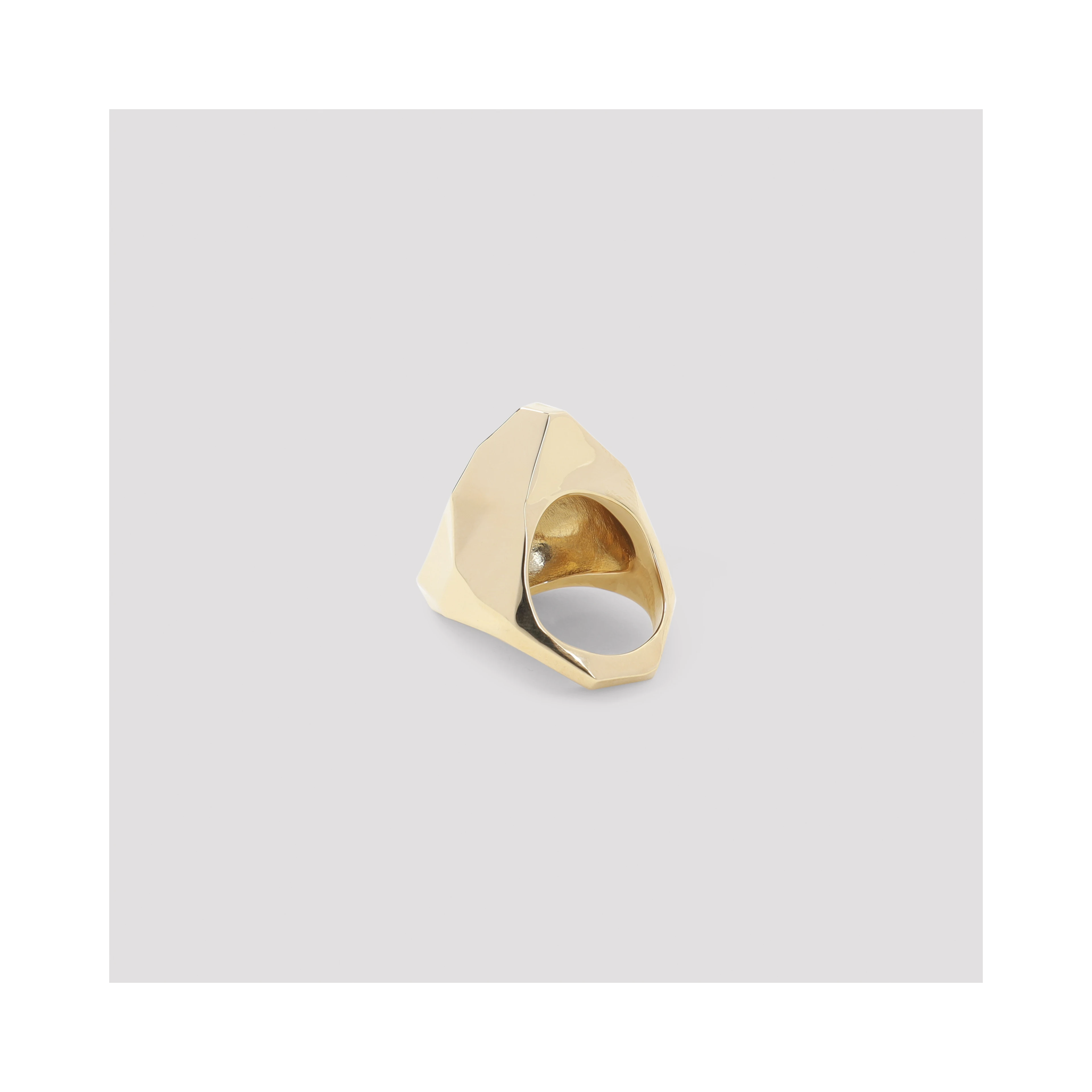 Lanvin Cubic Metal Ring