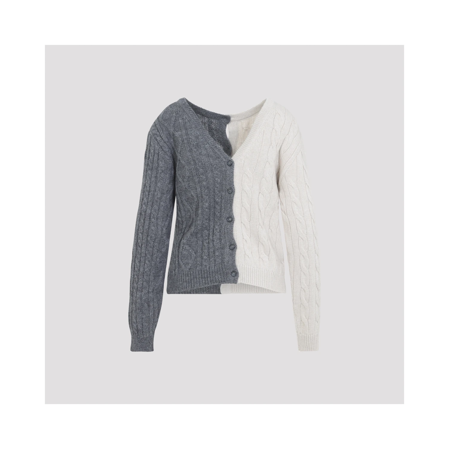 Moschino Bicolor Cardigan
