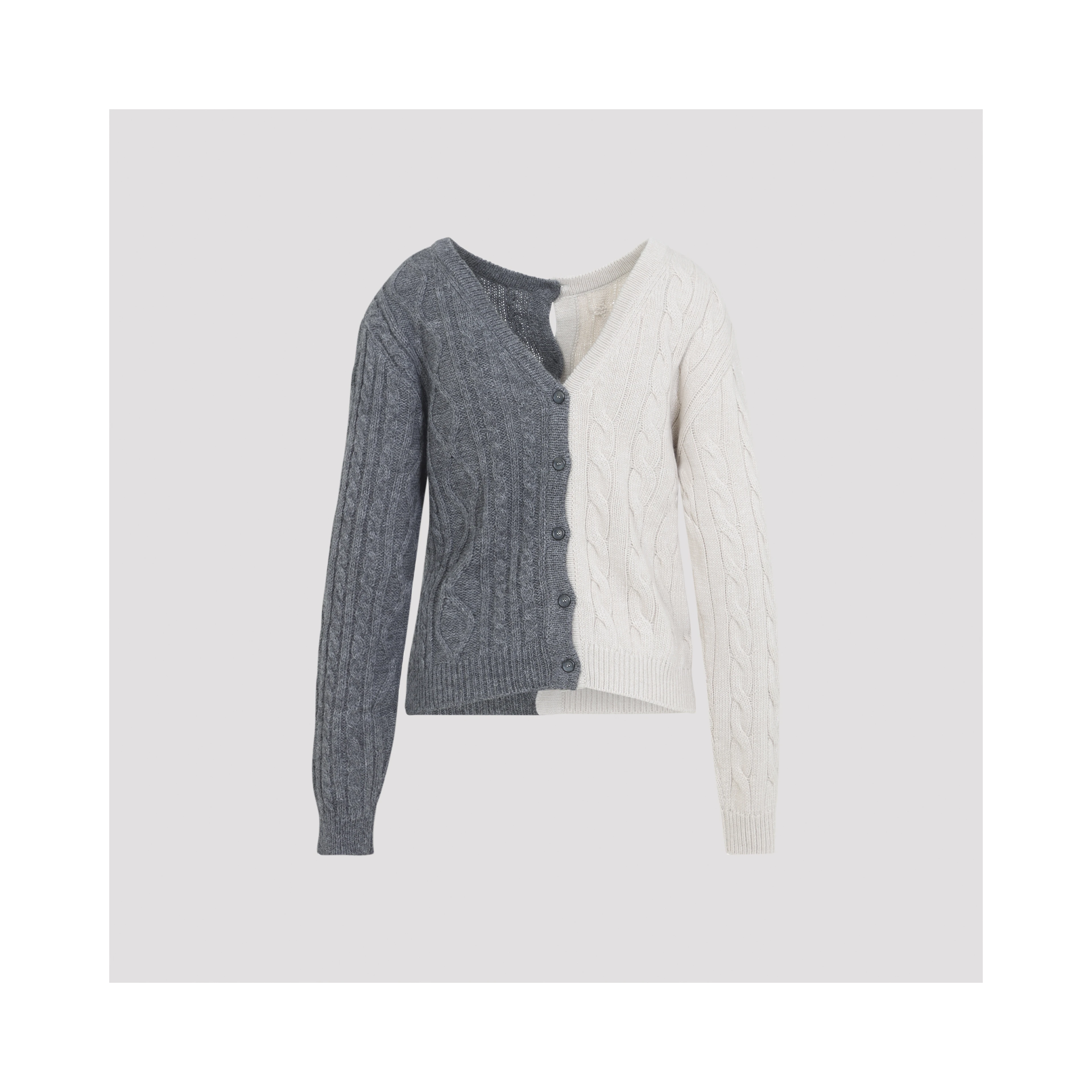Moschino Bicolor Cardigan