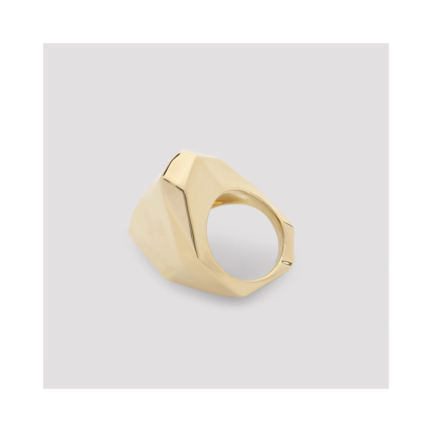 Lanvin Cubic Metal Ring