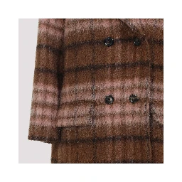 Moschino Check Coat