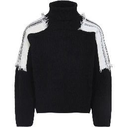 Mordecai Jacquard Stripe Turtle Neck
