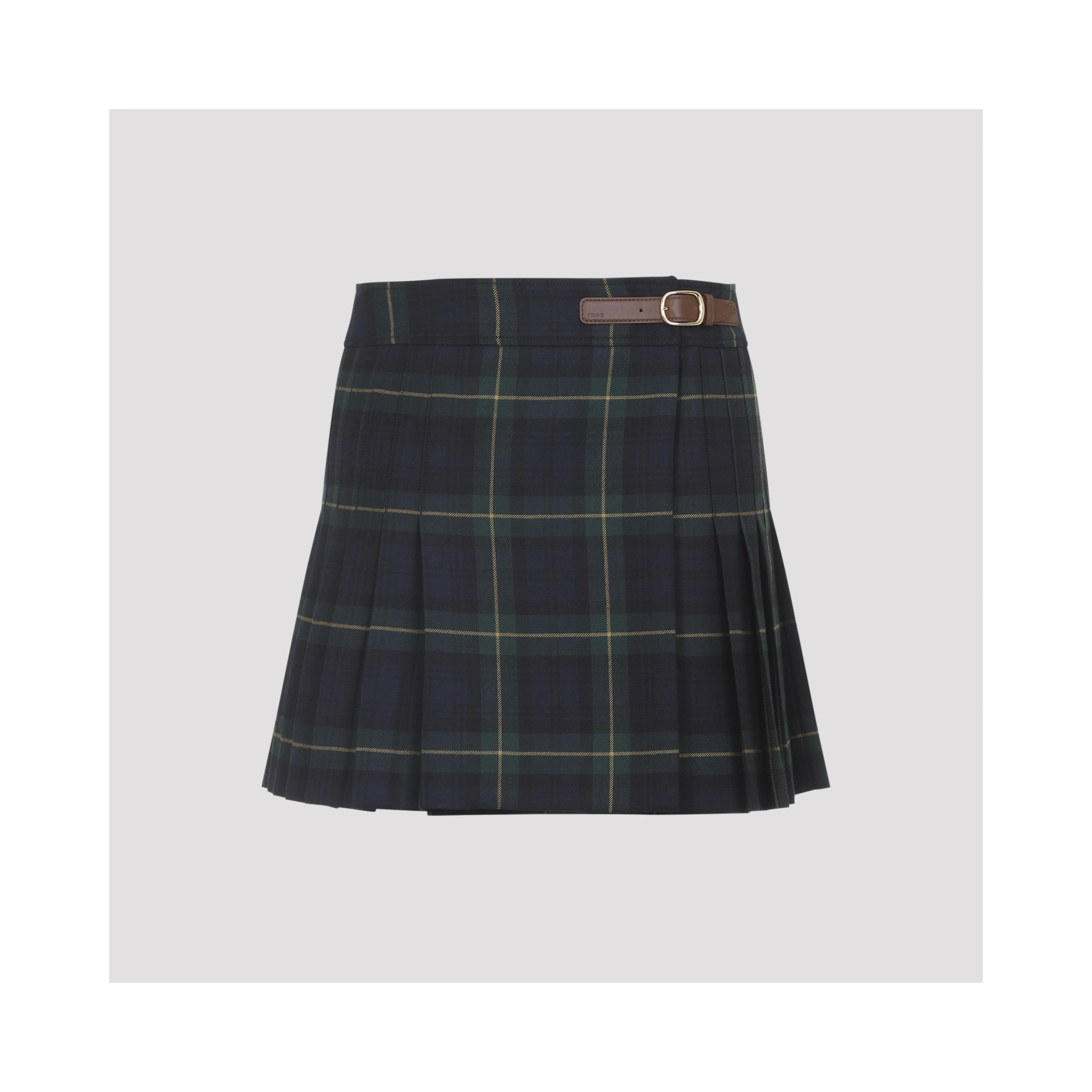 Celine Wool Mini Skirt