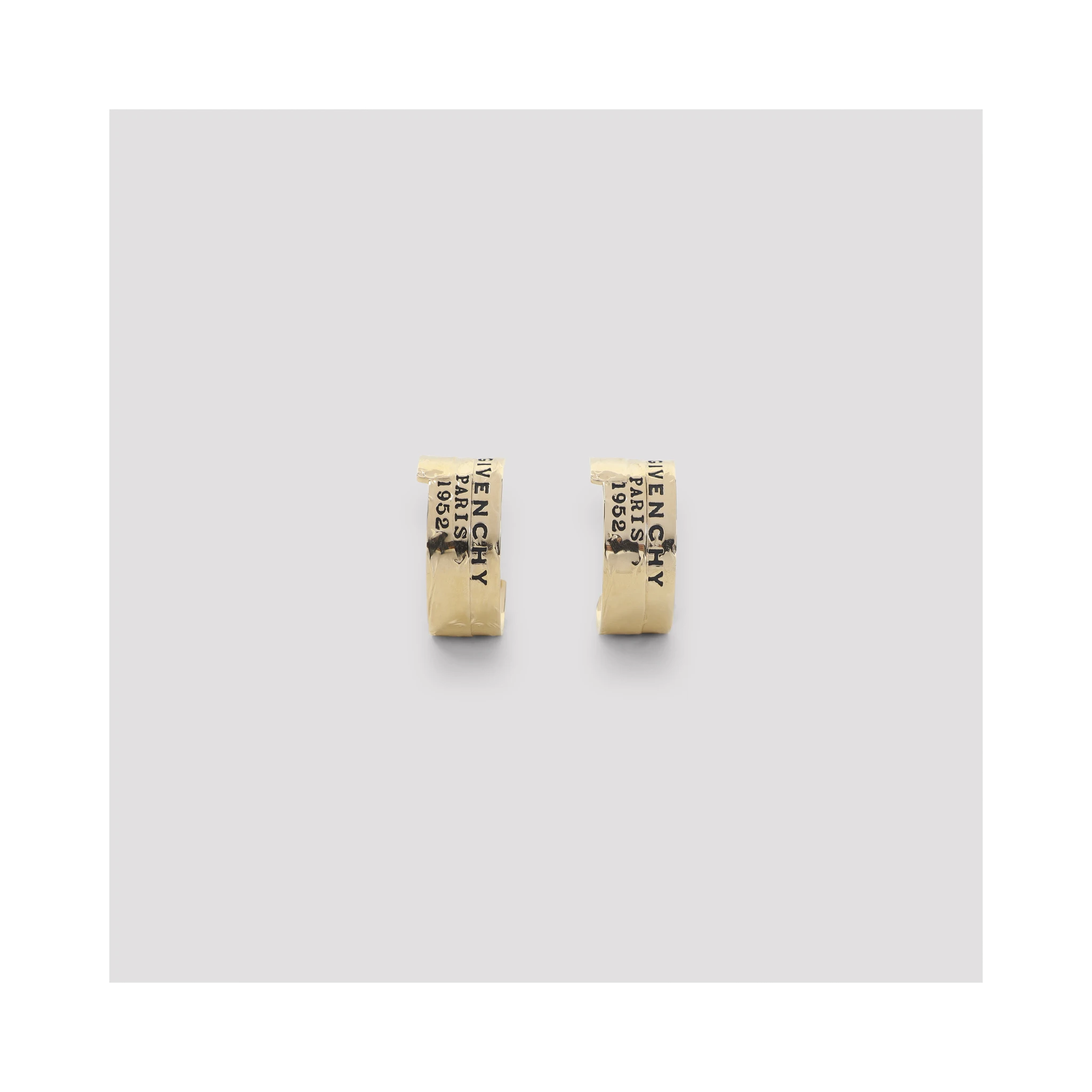 Givenchy Tape Hoops Earrings