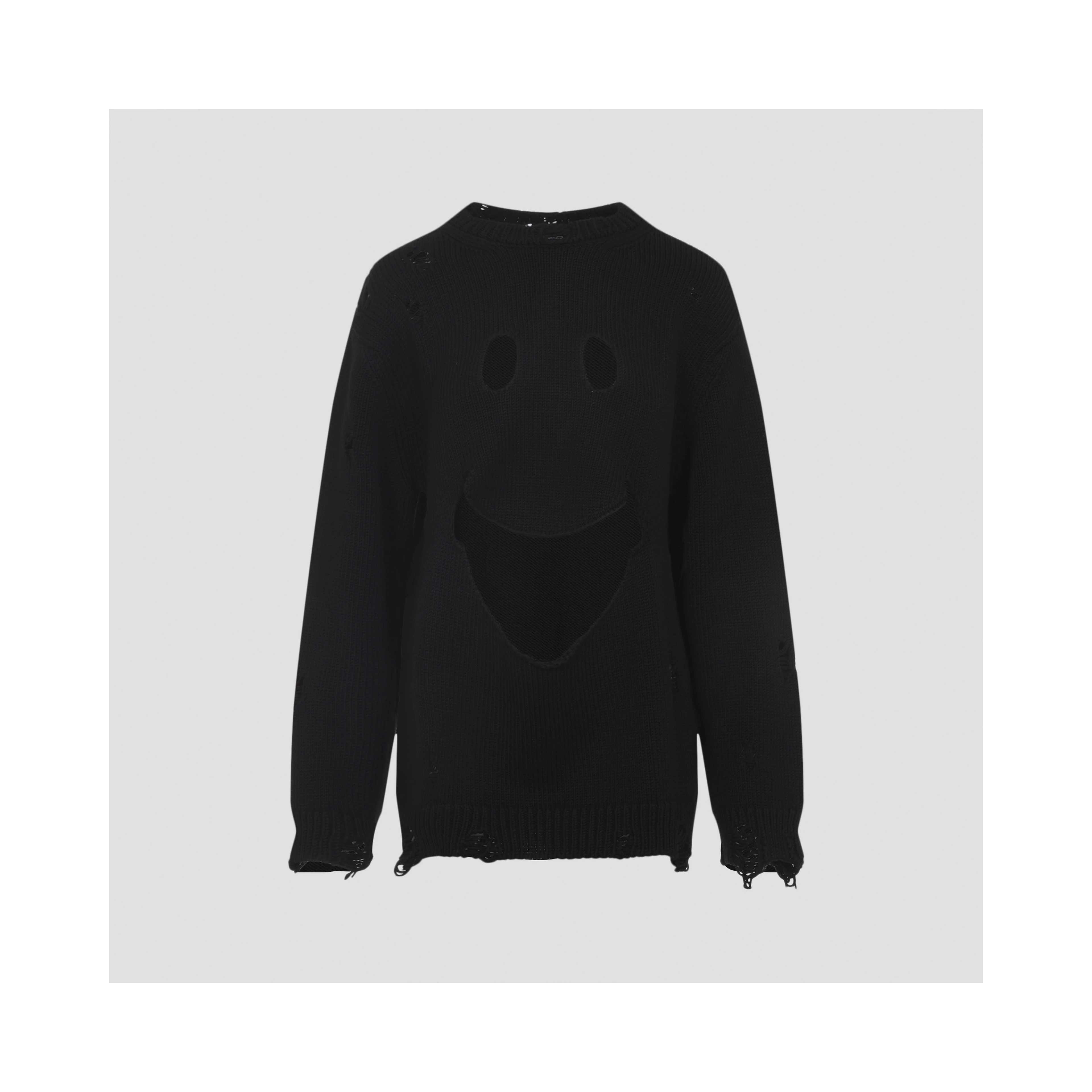 Moschino Smile Cropped Sweater