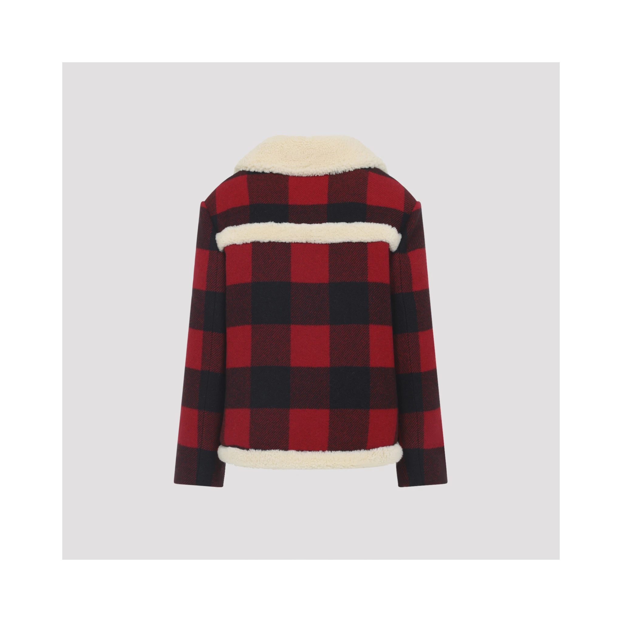 Celine Caban Shearling Jacket