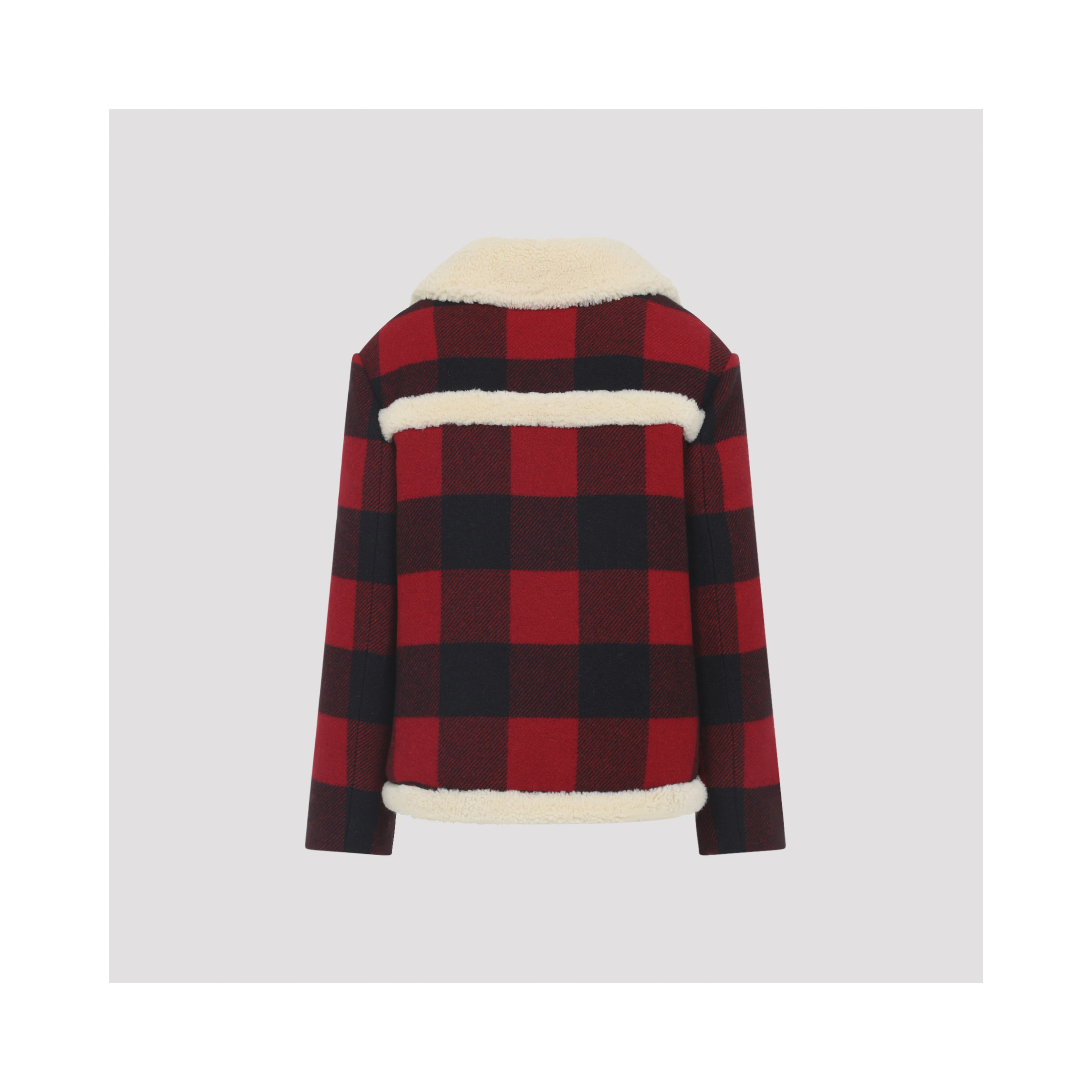 Celine Caban Shearling Jacket