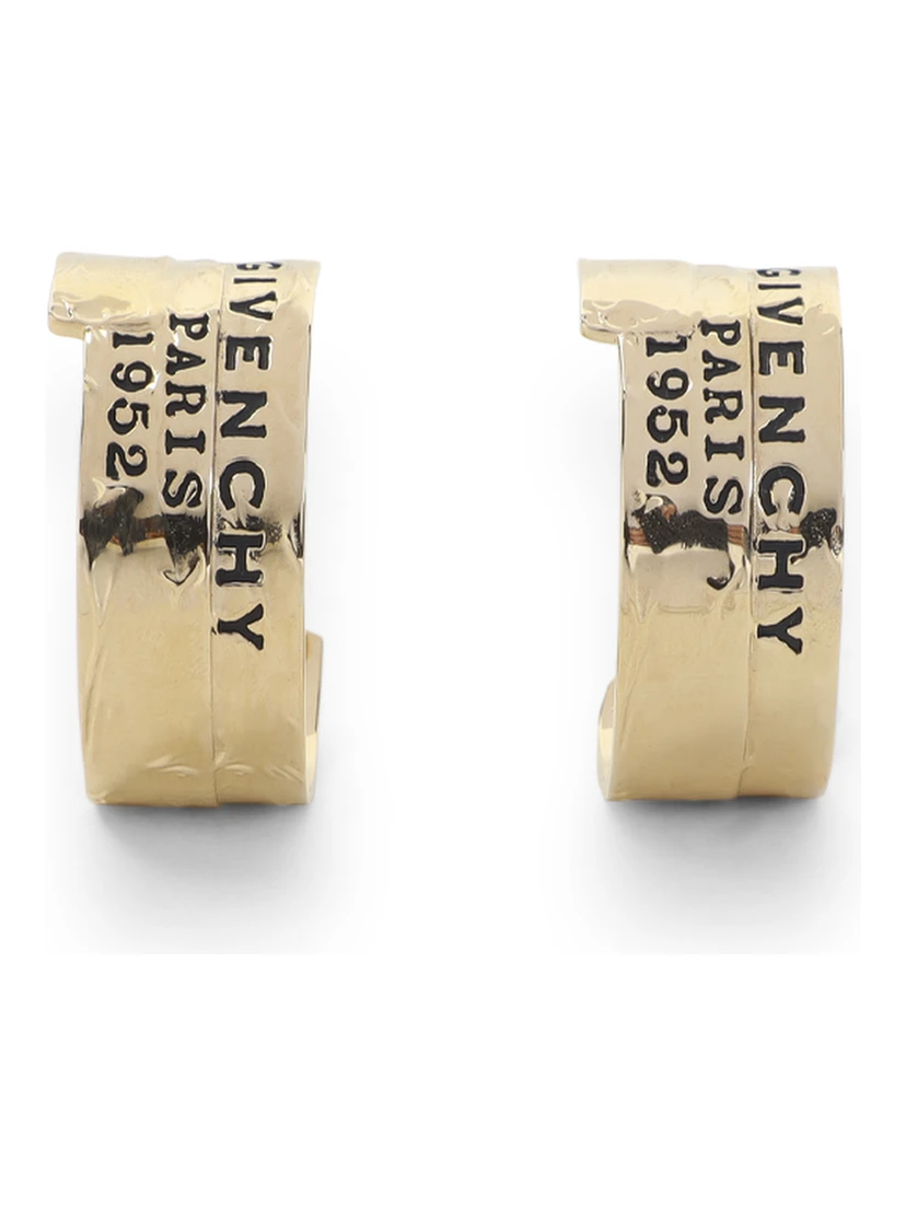 Givenchy Tape Hoops Earrings