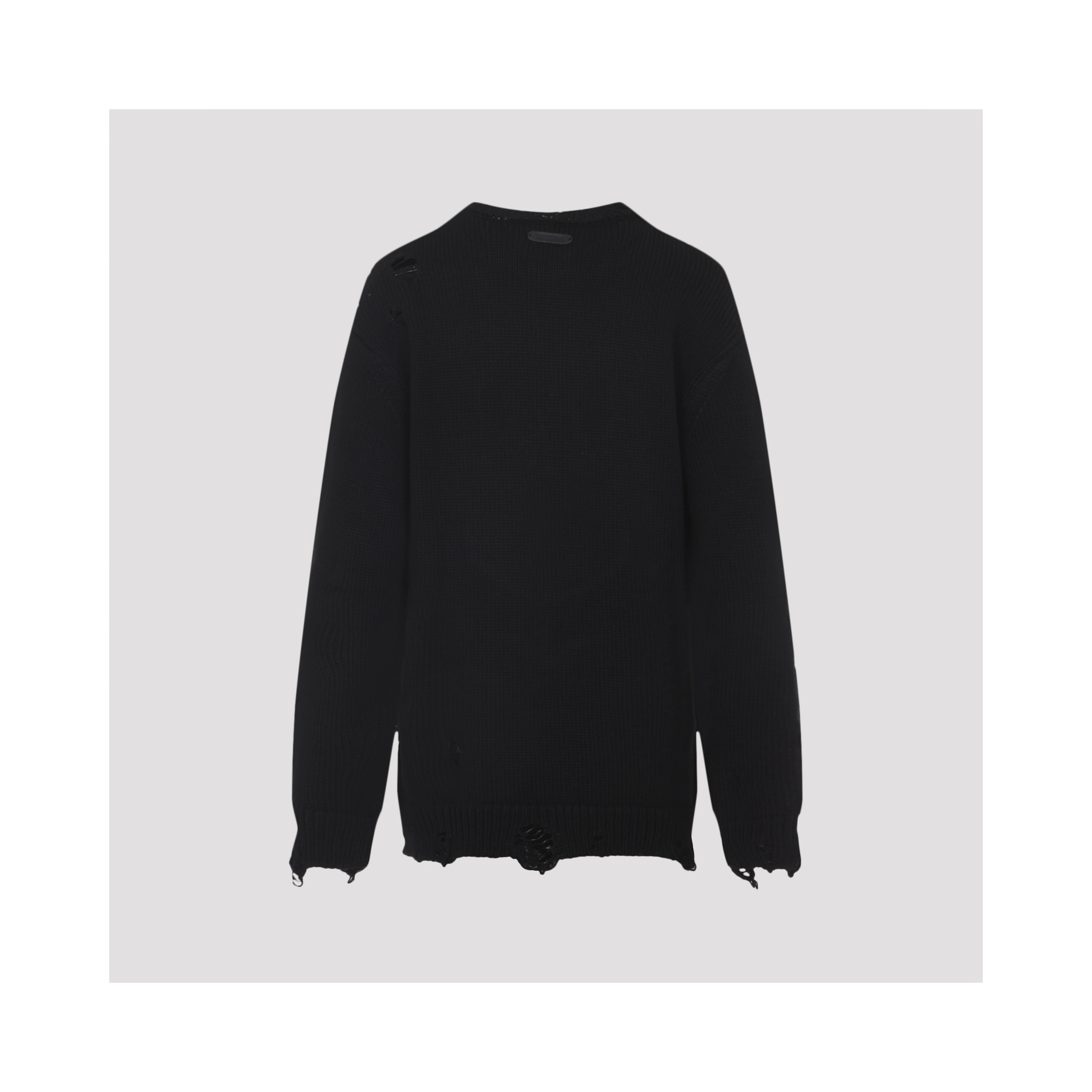 Moschino Smile Cropped Sweater