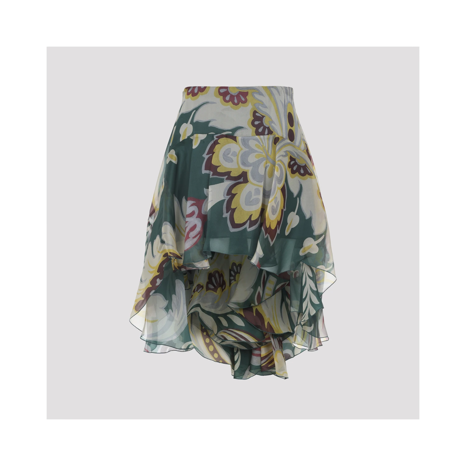 Etro Asymmetric Mini Skirt