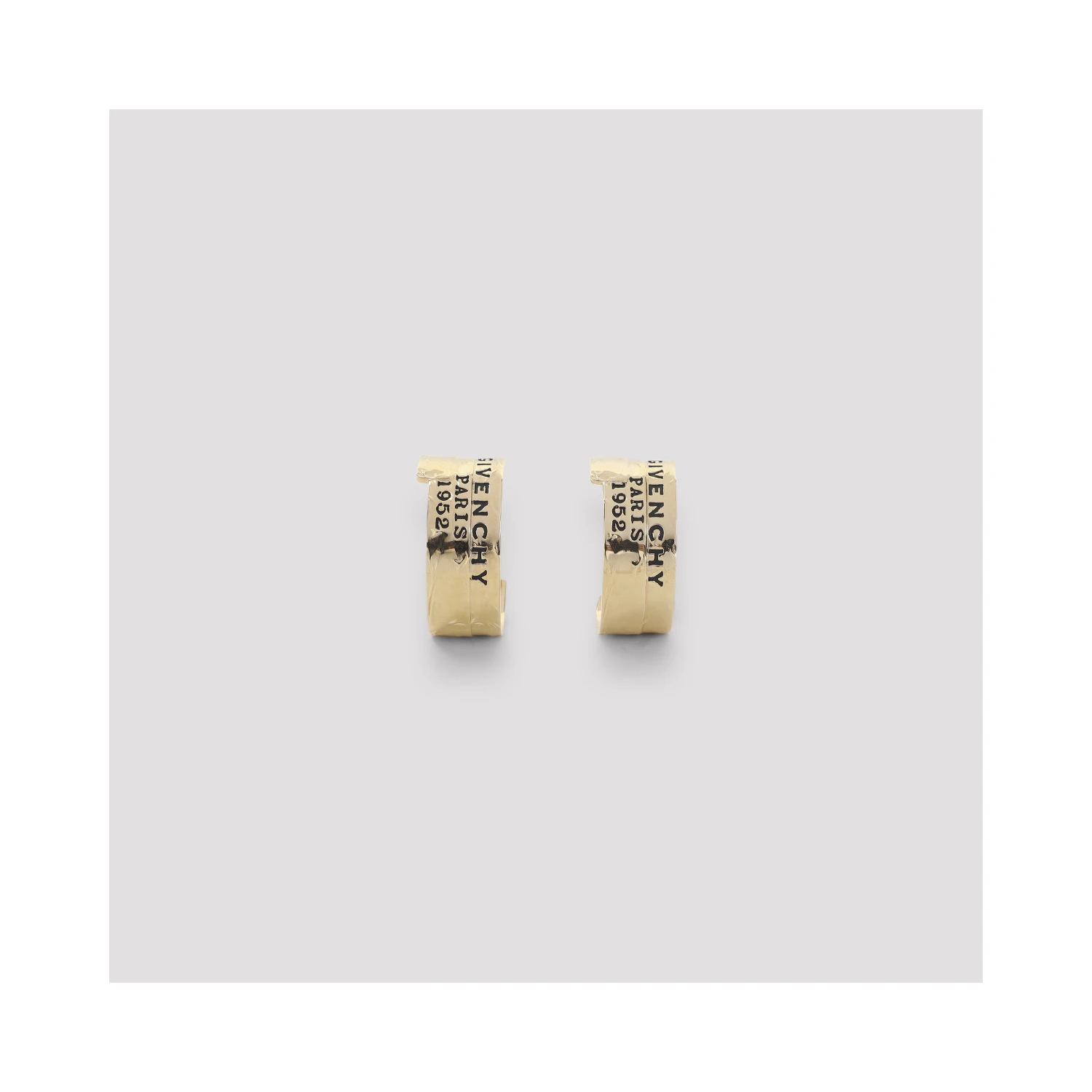 Givenchy Tape Hoops Earrings